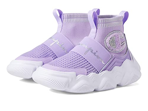 Champion Girl's Meloso Rally Pro (Little Kid) Pure Lavender/White 13 Little Kid M