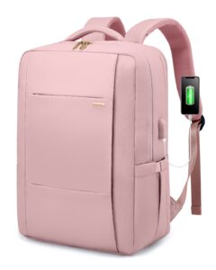 lovevook laptop backpack for women & men, unisex 17 inch waterproof travel backpack, smart work backpack casual daypack with usb charging port, computer backpack for business