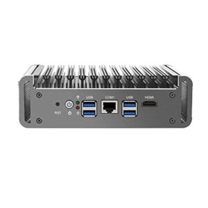 Micro Firewall Appliance, Mini PC, OPNsense, Untangle, VPN, Router PC, Intel Core I5 1135G7, HUNSN RJ25a, AES-NI, 6 x Intel I211, COM, HDMI, 4 x USB3.1, Sim Slot, 16G RAM, 256G SSD