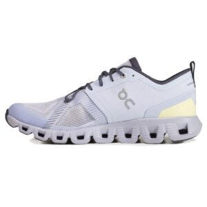 on cloud x 3 womens shoes size 10, color: heather/midnight-multi-colored