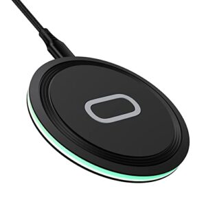 pixel 8 7 wireless charger, 15w fast wireless charger pad for google pixel 8 pro 8 7 pro 7a 6 5 4 xl, samsung galaxy s24 s23 ultra s22 ultra s21 fe s20 s10 s9 s8+, iphone 15 14 pro max 13 12 11 8 plus