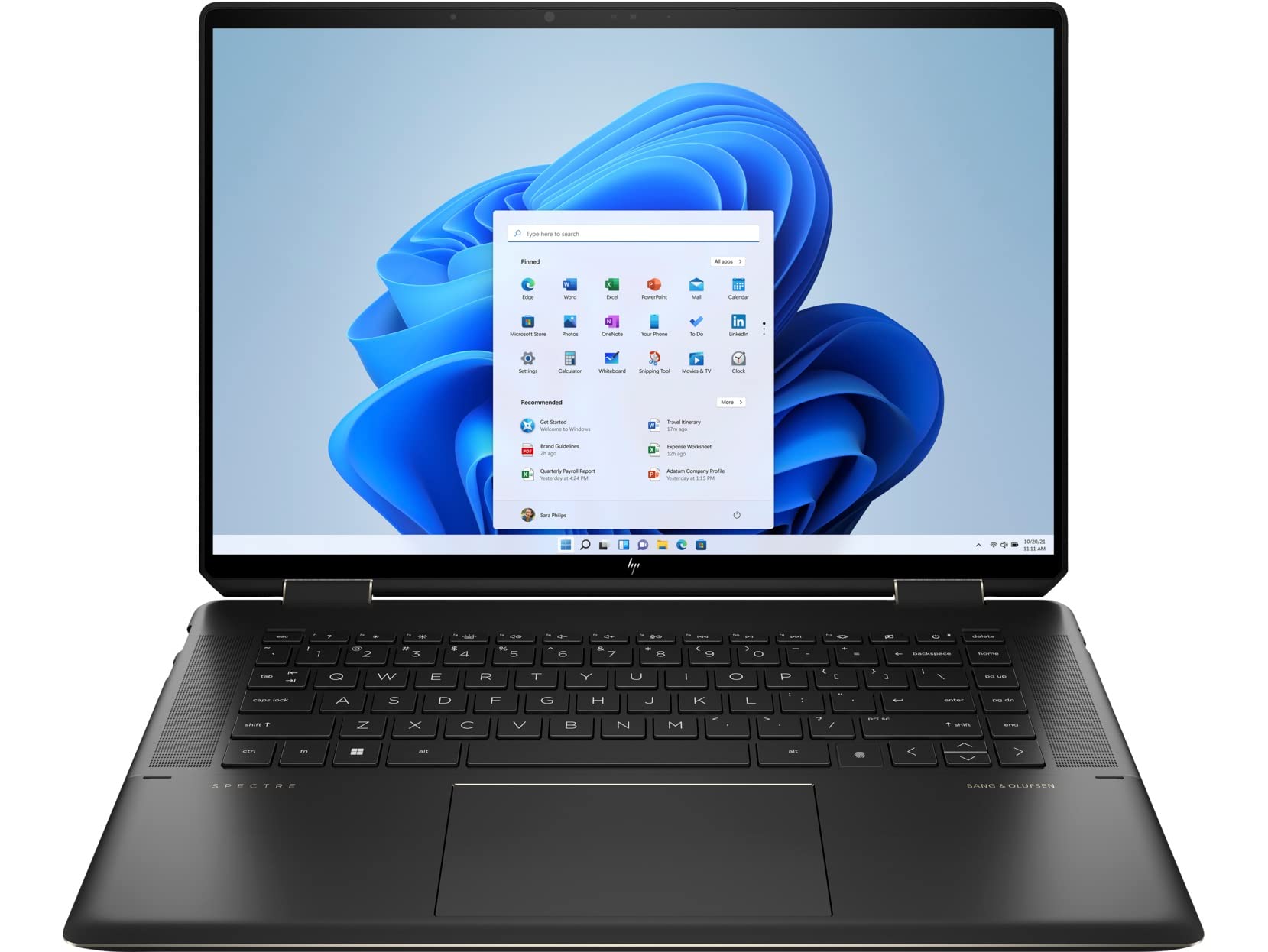 HP Spectre Touch x360 16 Premium 2-in-1 Laptop in Ash Intel i7-11390H Quad Core up to 5.0GHz 16GB RAM 1TB SSD 16in 3K+ Iris XE Graphics (16-EF000-Renewed)