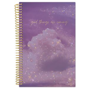 bloom daily planners 2024 pocket planner - 4” x 6” - (january 2024 - december 2024) - mini weekly/monthly agenda organizer & calendar book - good things are coming