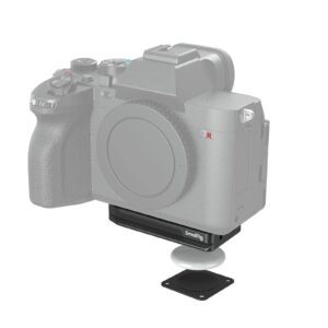 smallrig quick release plate for airtag, mount plate for arca-type compatible with selected camera - md4150