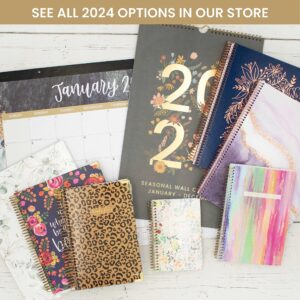 bloom daily planners 2024 (8.5" x 11") Calendar Year Day Planner (January 2024 - December 2024) - Weekly/Monthly Dated Agenda Organizer with Tabs - Daydream Believer, Lavender