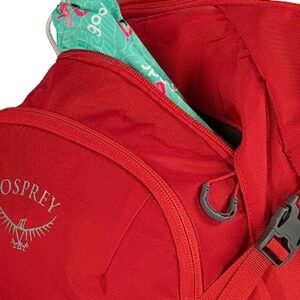 Osprey Siskin 12L Men's Biking Backpack with Hydraulics Reservoir, Black
