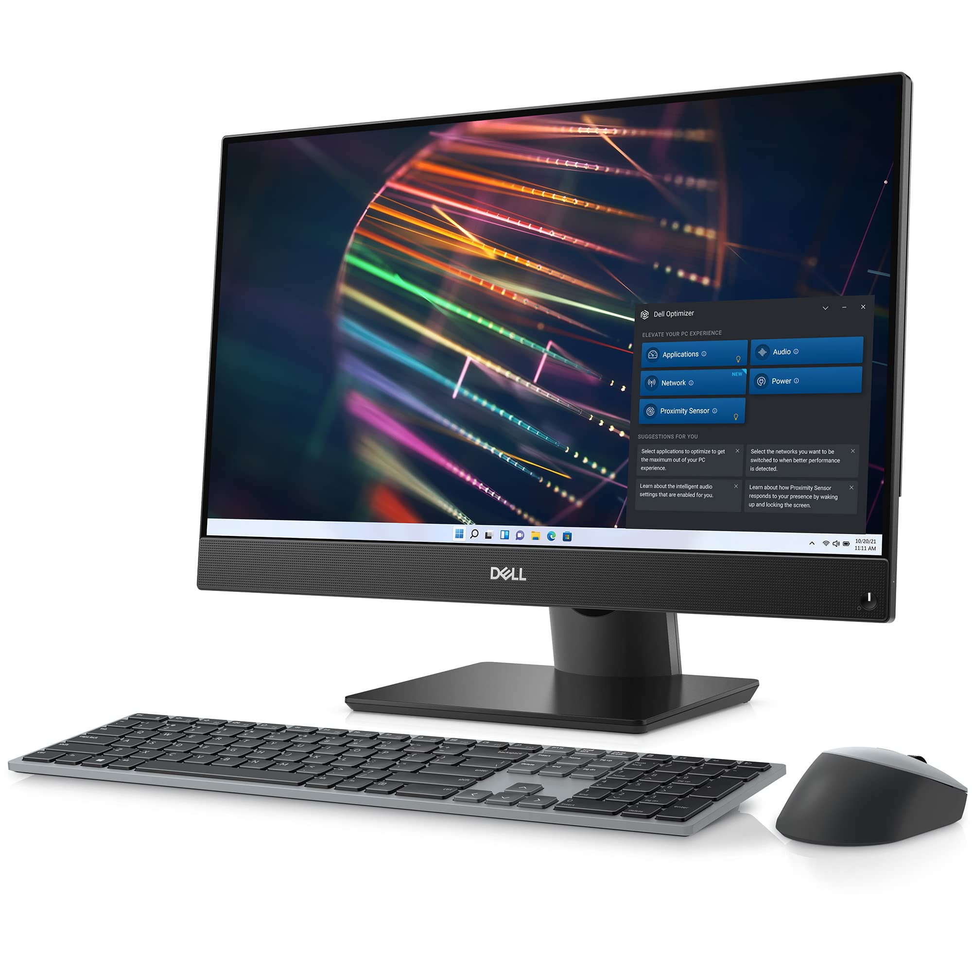Dell OptiPlex 7400 23.8" Full HD All-in-One Desktop Computer - 12th Gen Intel Core i5-12500 6-Core up to 4.60 GHz Processor, 16GB RAM, 512GB NVMe SSD + 1TB HDD, Intel UHD Graphics 770, Windows 10 Pro