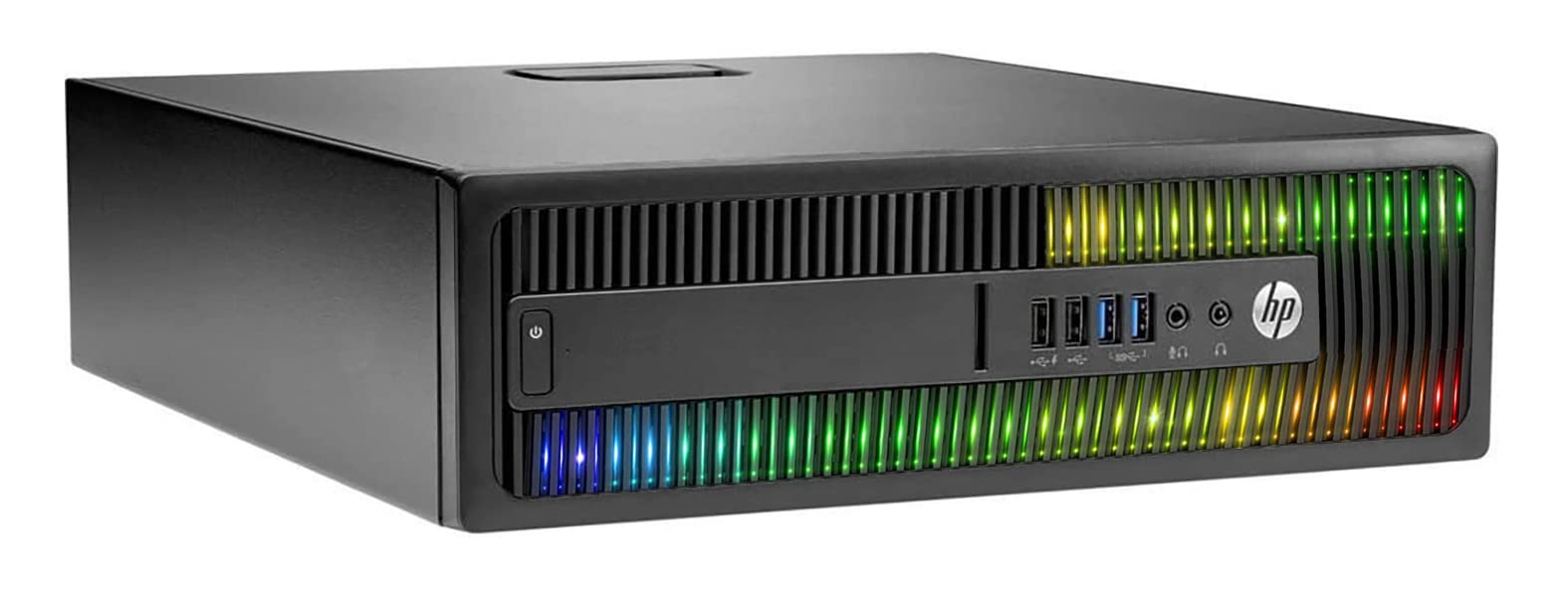 HP RGB Lights PC Desktop Computer Intel Core i7-6700 3.40Ghz Proccesor 32GB DDR4 Ram 1TB SSD, NVIDIA GeForce GT 1030 Graphics, Windows 10 Pro (Renewed)