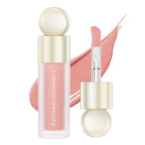 liquid blush, matte and dewy finishes cream blush stick for cheek, lightweight, long-wearing, smudge proof, natural-looking, easy to blend blusher makeup (#01)