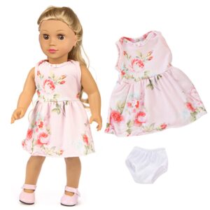 XFEYUE American 18 inch Doll Clothes and Accessories for 18 inch Doll, Mermaid Costumes and Various Styles of Doll Clothes for Child Birthday Gifts