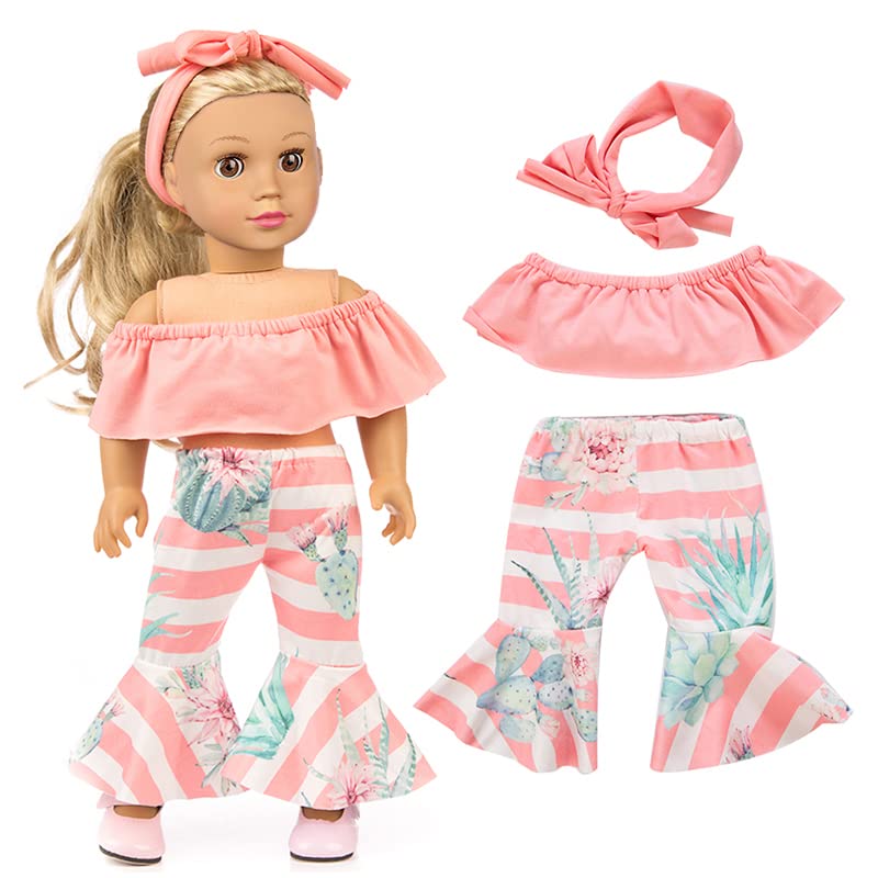 XFEYUE American 18 inch Doll Clothes and Accessories for 18 inch Doll, Mermaid Costumes and Various Styles of Doll Clothes for Child Birthday Gifts