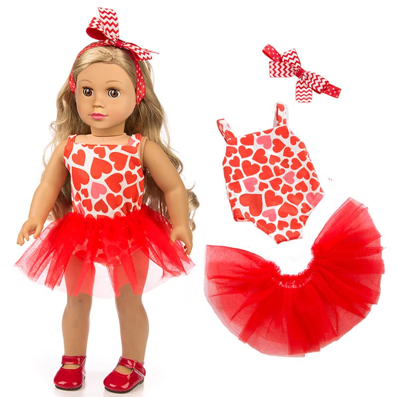 XFEYUE American 18 inch Doll Clothes and Accessories for 18 inch Doll, Mermaid Costumes and Various Styles of Doll Clothes for Child Birthday Gifts