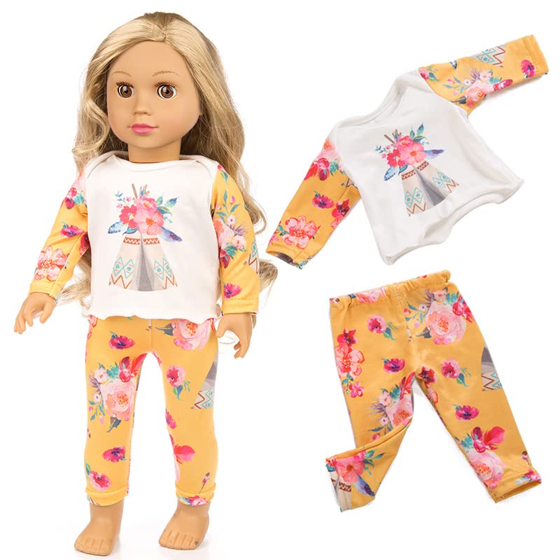 XFEYUE American 18 inch Doll Clothes and Accessories for 18 inch Doll, Mermaid Costumes and Various Styles of Doll Clothes for Child Birthday Gifts