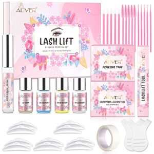 lash lift kit, professional eyelash lift kit, eyelash extension kit long lasting wave lash curling for home or salon use, semi-permanent curling eyelash perm kit for beautify your lashes