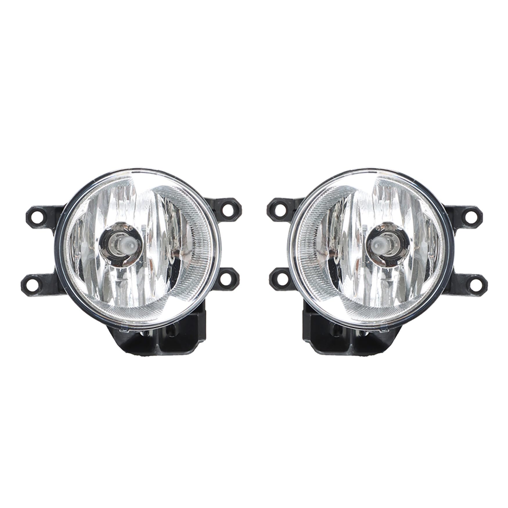 WFLNHB Fog Lights Replacement for 2016-2020 Toyota Tacoma SR SR5 Clear Lens with Front Bumper Bezel Wires Switch Bulbs Left+Right Side (Passenger & Driver Side),Pack of 2