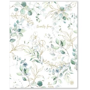 bloom daily planners 2024 monthly planner calendar (january 2024 - december 2024) - large 9” x 12” agenda schedule organizer - eucalyptus