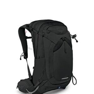 Osprey Manta 24L Men's Hiking Backpack with Hydraulics Reservoir, Black