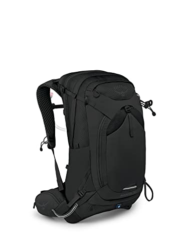 Osprey Manta 24L Men's Hiking Backpack with Hydraulics Reservoir, Black