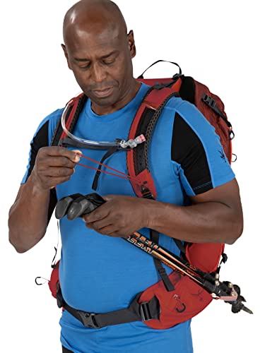 Osprey Manta 24L Men's Hiking Backpack with Hydraulics Reservoir, Black