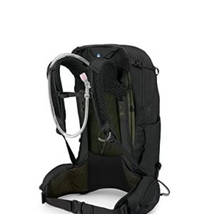 Osprey Manta 24L Men's Hiking Backpack with Hydraulics Reservoir, Black