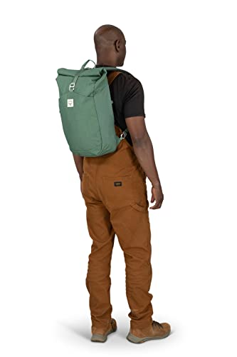 Osprey Arcane Roll Top Commuter Backpack, Pine Leaf Green