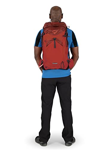 Osprey Manta 24L Men's Hiking Backpack with Hydraulics Reservoir, Oak Leaf Orange