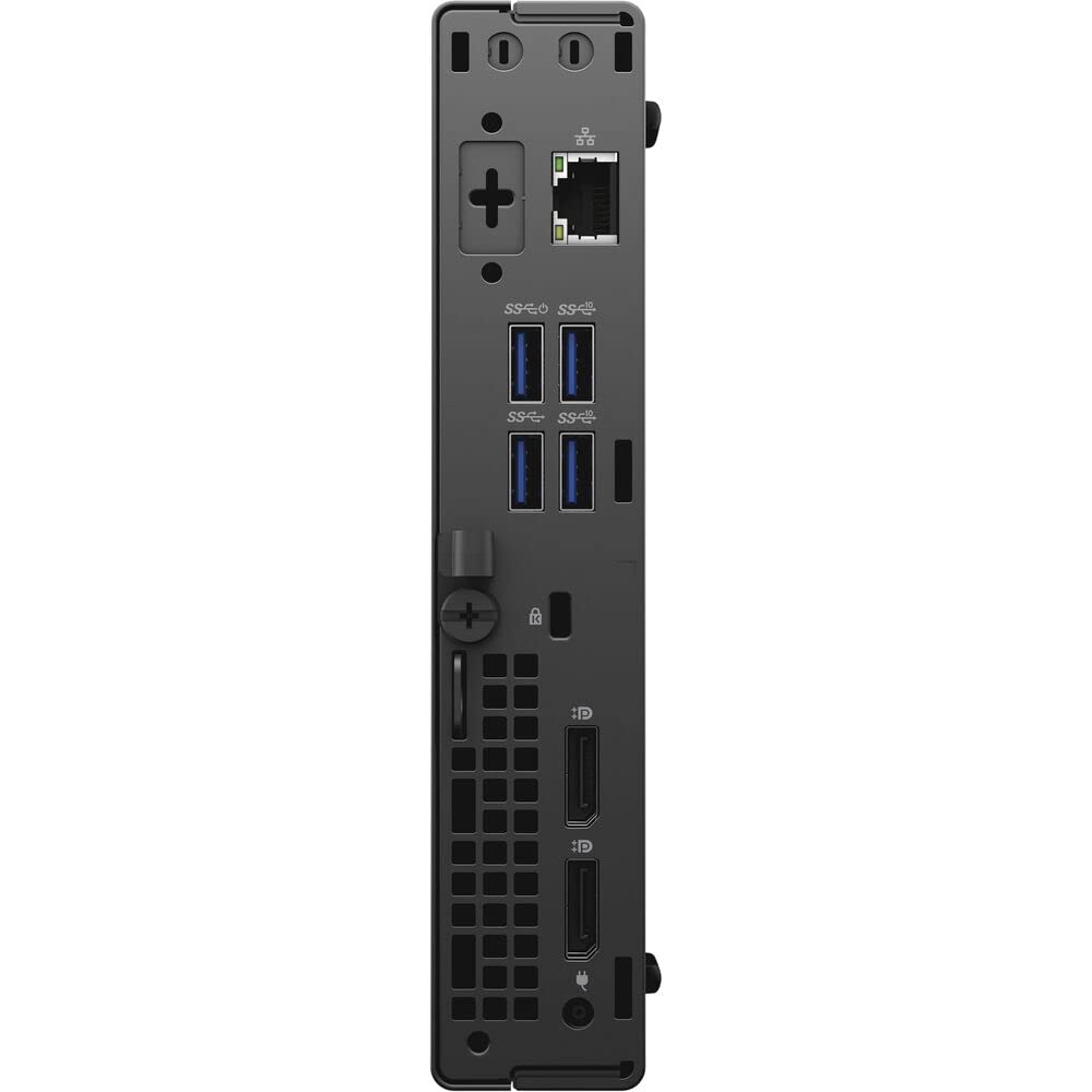 Dell OptiPlex 7080 XE MFF Mini Desktop (Intel i5-10500T 6-Core, 16GB RAM, 512GB PCIe SSD, Intel UHD, WiFi 6, Bluetooth 5.1, RJ-45, HDMI, USB 3.2, USB 3.1, Display Port, Win 11 Pro) (Renewed)