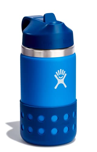 Hydro Flask 12 Oz Kids Wide Mouth Straw Cap And Boot Lake