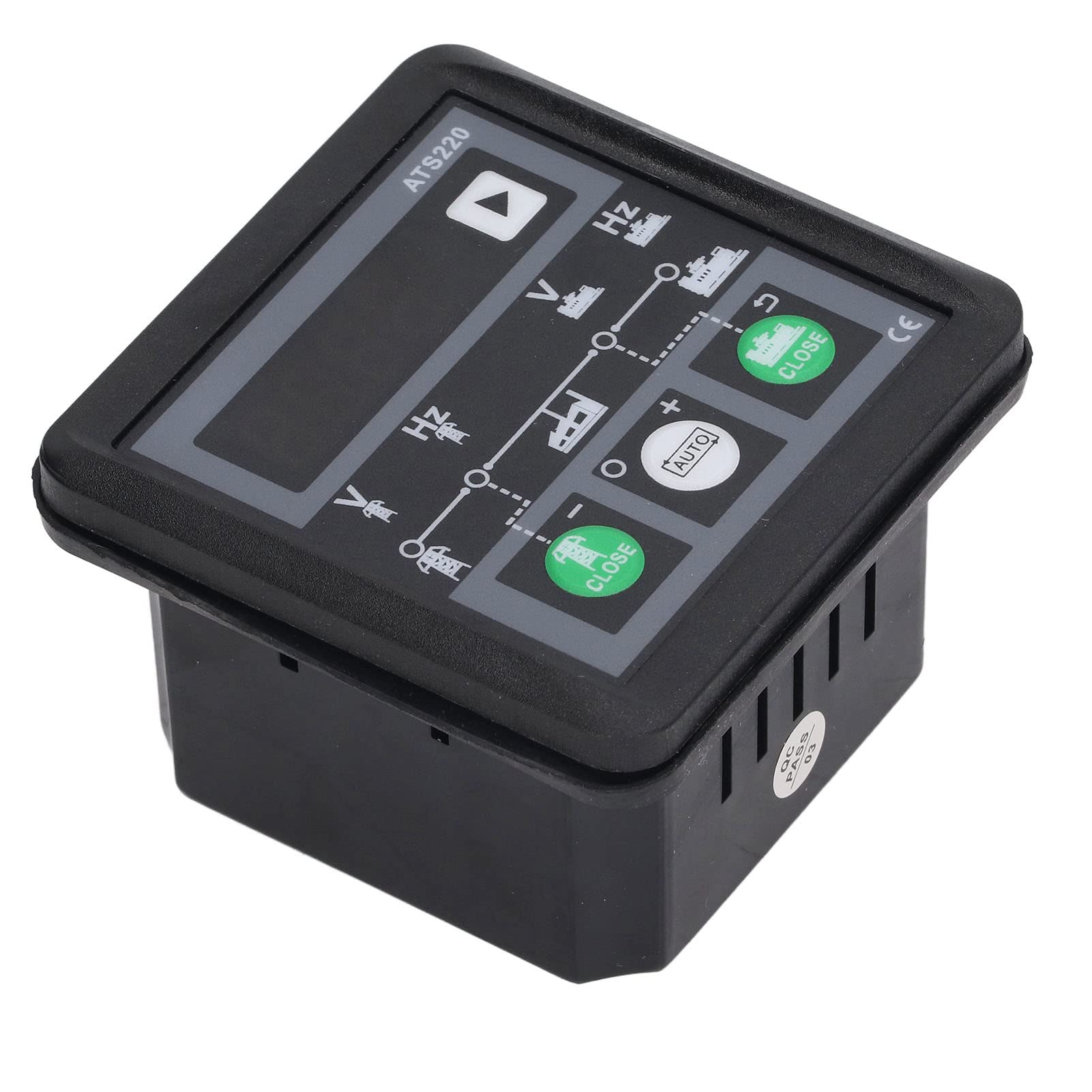 Automatic Transfer Switch Controller IP54 Waterproof LED Display Dual Power ATS Controller 30‑300V