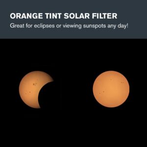 Celestron – EclipSmart Safe Solar Eclipse Telescope Filter – Meets ISO 12312-2:2015(E) Standards – Works with 5” Schmidt-Cassegrain Telescopes – Observe Solar Eclipses & Sunspots – Secure Fit