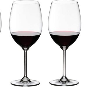 Riedel 4-Piece Wine Carbenet/Merlot Glass Set, 21.5 Oz