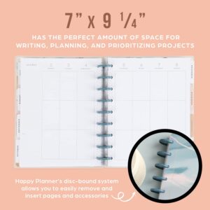 Happy Planner 2023 Daily Diary and Calendar, 18-Month Daily, Weekly, Monthly July 2023–Dec. 2024 Planner Diary, Vertical Layout, Softly Modern Theme, Classic Size, 17.78 x 23.50 cm (7" x 9 3/4")