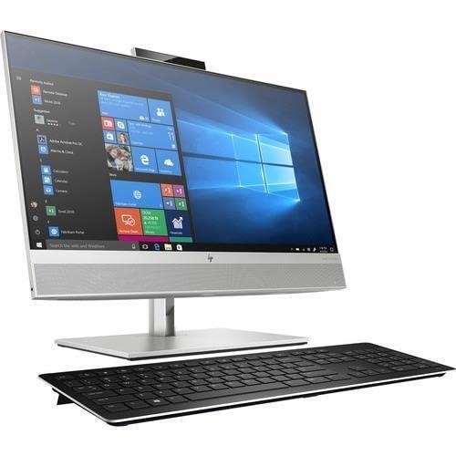 HP EliteOne 800 G6 All-in-One Computer, 23.8 IPS, FHD, Intel i7-10700, Bang & Olufsen with Stereo Speakers, NO DVD-RW, Win 10 Pro, Silver, 3 Year Warranty (16GB RAM | 1TB SSD)