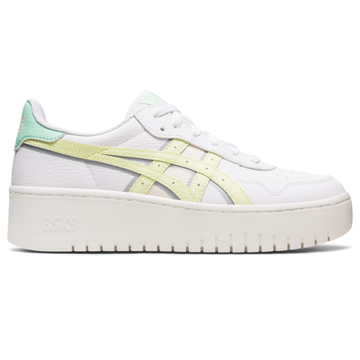 ASICS Women's Japan S PF Sportstyle, 11, White/Huddle Yellow