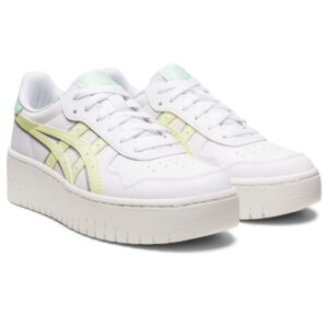 ASICS Women's Japan S PF Sportstyle, 11, White/Huddle Yellow