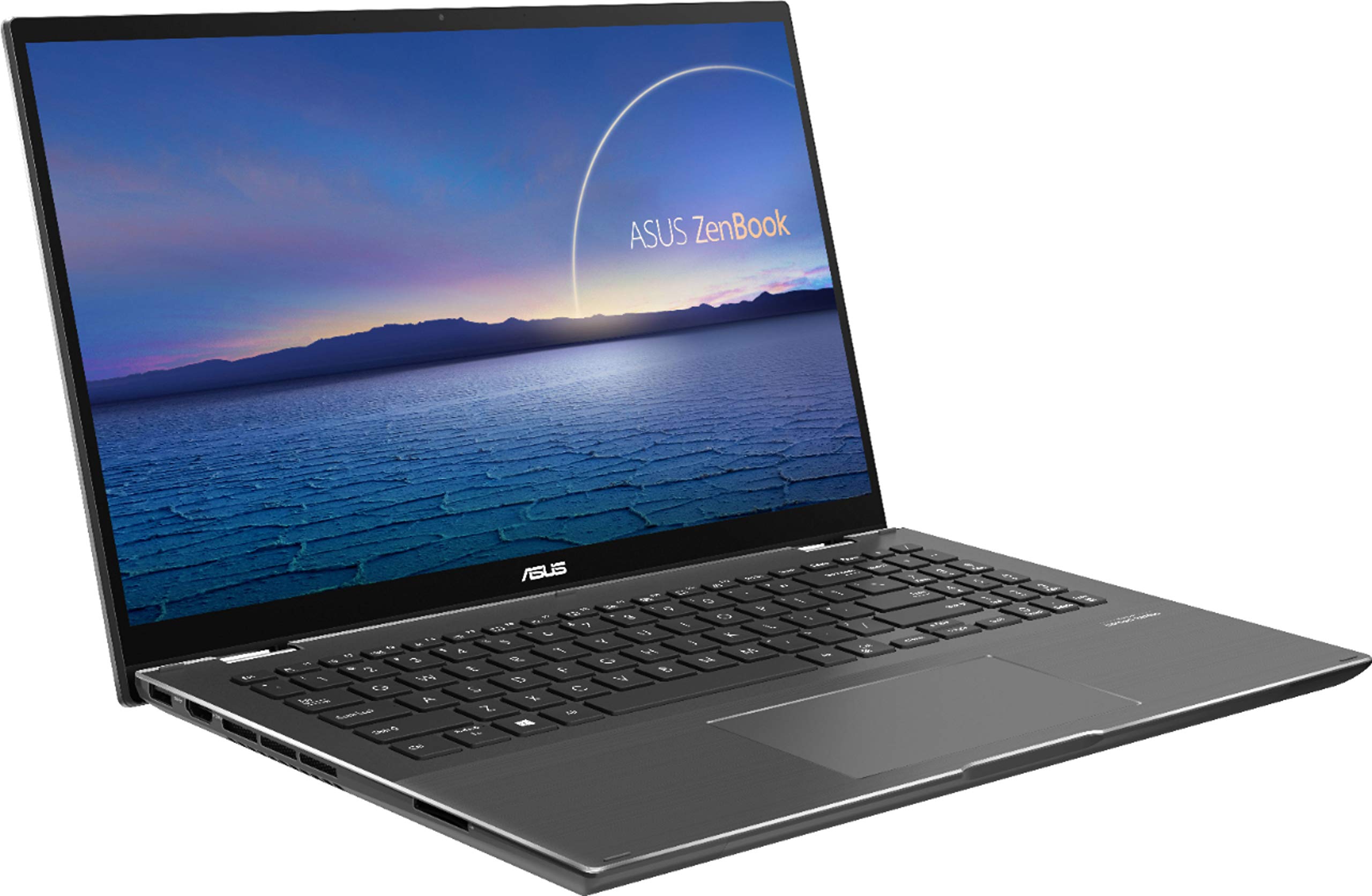 ASUS Zenbook Flip 15.6" FHD 2-in-1 Touchscreen (Intel 11th Gen 4-Core i7-1165G7, 16GB RAM, 1TB SSD, GTX 1650 Max-Q ) IPS 1080p Business Laptop, Backlit, 2 x Thunderbolt 4, Windows 11, Q528EH (Renewed)