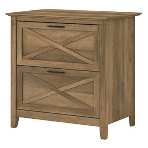 bush furniture urbanpro 2 drawers contemporary wood lateral file cabinet in pine