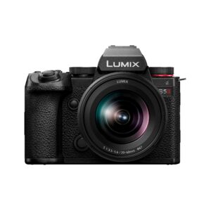 Panasonic LUMIX S5II Hybrid 24.2MP FF Mirrorless Camera with 20-60mm Lens with Battery Bundle with Panasonic DMW-BLK22 7.4V 3050mAh Lithium-ion Battery Pack (2 Items)