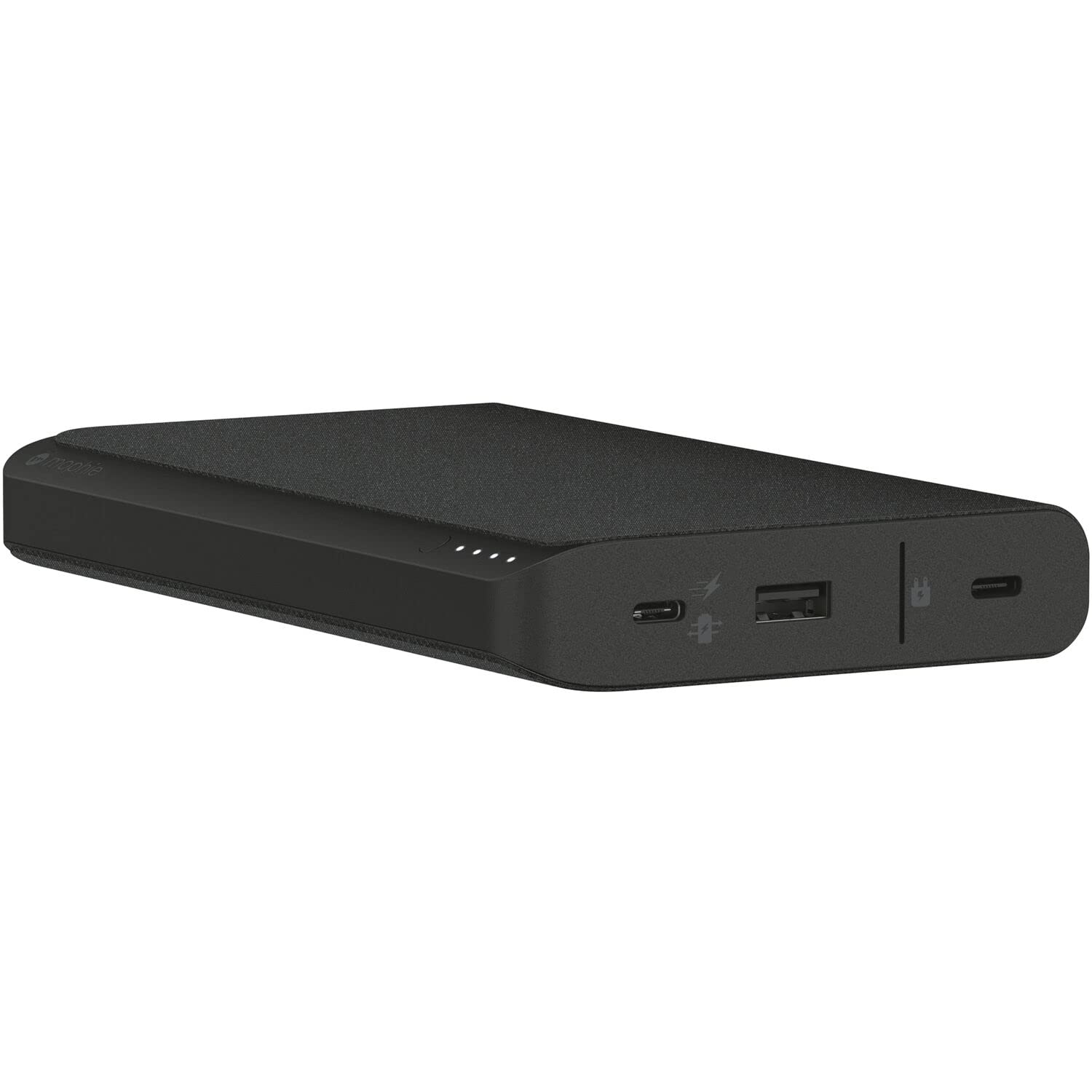 Mophie Laptop Power Bank USB C 26,000 PD Fast Charging Portable Charger for Laptop and Mobile Devices, MacBook Air, iPad, iPhone, Galaxy, Black