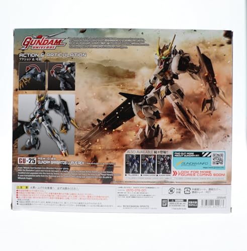 TAMASHII NATIONS - Mobile Suit Gundam Iron-Blooded Orphans - ASW-G-08 Gundam Barbatos Lupus Rex, Bandai Spirits Gundam Universe Action Figure