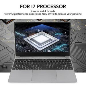 Dpofirs Laptop 15.6in, 16GB 512GB Windows10 Laptop PC, for Intel I7 Sixth Generation CPU, HDMIx1, USB3.0, Keyboard Backlight, Business Student