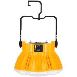 2400lm led camping lantern for dewalt 20v max lithium battery, 24w led work light for car repairing , camping, emergency and hurricane, hiking, fishing