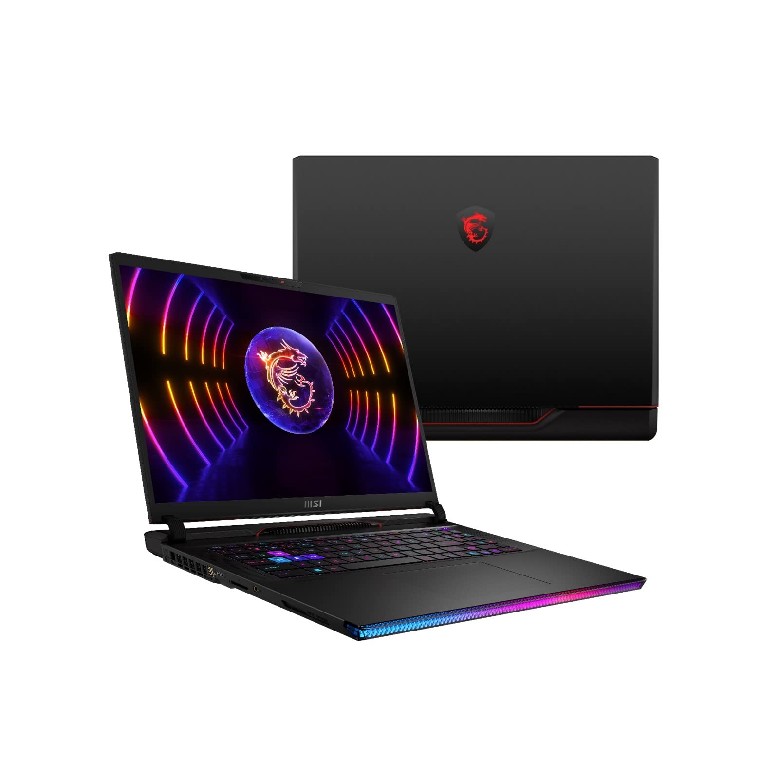 EXCaliberPC 2023 MSI Raider GE78 HX 13VI-079US (i9-13980HX, 64GB RAM, 2TB NVMe SSD, RTX 4090 16GB, 17" QHD+ 240Hz, Windows 11 Pro) Gaming Laptop