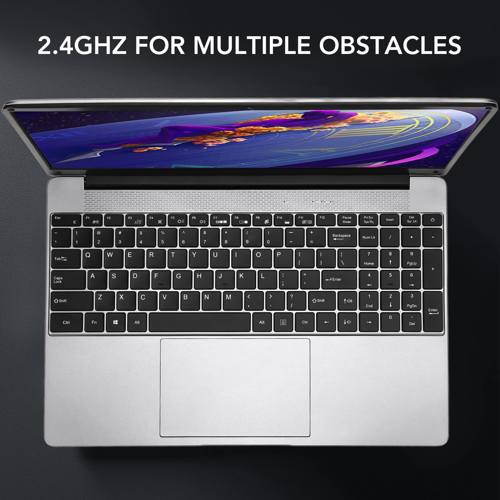 Pomya 2 in 1 Laptop Computer Windows10, 15.6inch Notebook 16G RAM 512G ROM with Backlit Keyboard, 5000mAh Laptop Computer for Intel I7 CPU, for Business, Study and Entertainment