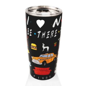 20 oz stainless steel tumbler with lids,funny fans lovers merchandis,friendship gifts,coffee mugs double walled insulated tumbler travel coffee cup keeps drinks cold & hot