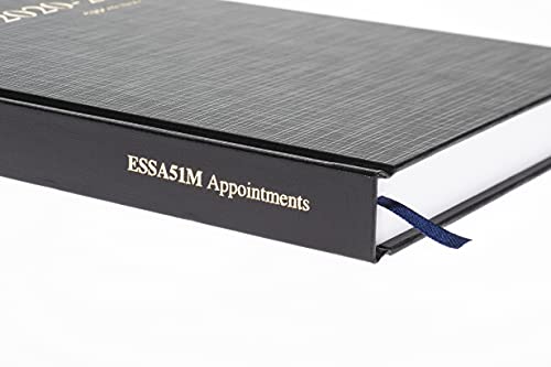 Collins Essentials Academic 2023-24 A5 Day to A Page Mid Year Diary Planner (Appointments) School, College or University Term Journal - July 2023 to July 2024 - Black - ESSA51M.99-2324