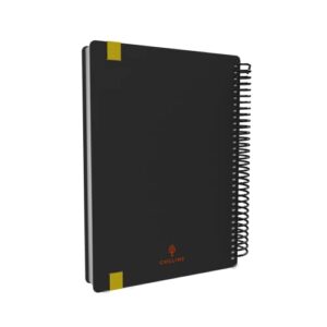 Collins Debden Delta Academic 2023-24 A5 Day To Page Mid Year Diary Planner School College or University Term Journal - August 2023 to August 2024 - Orange - FP51M.44-2324