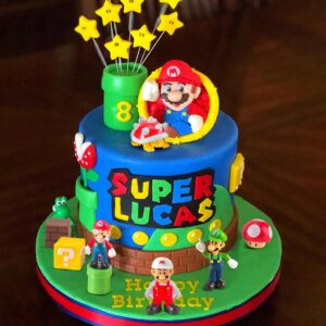 48pcs Super Bros Character Cake Toppers Figures Toys, Birthday Party Cupcake Decorations, Collection Playset 1.2 "- 2.8"