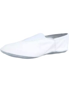 tw leather gymnastic shoe (white, us_footwear_size_system, adult, women, numeric, medium, numeric_6)