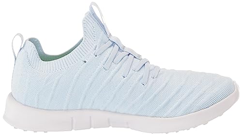 Puma Golf NA Women's Laguna Fusion Knit Sneaker, ICY Blue-Puma White, 8.5